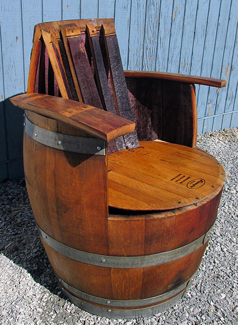 Wine Barrel Chair