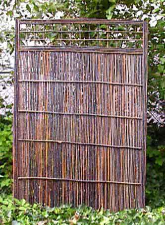 H0 Scale 1:87 Willow Fence & Blackboard Fence Kit For Garden Landscape Model Making