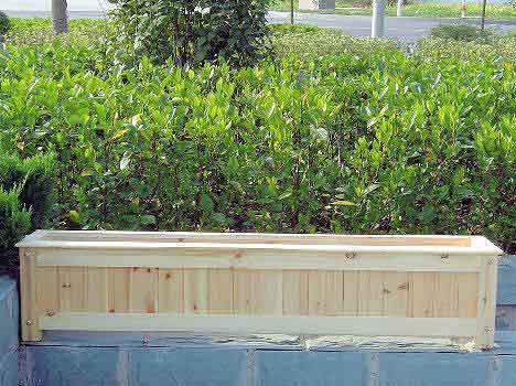 Wood Planter Boxes | Woodworking Project Plans