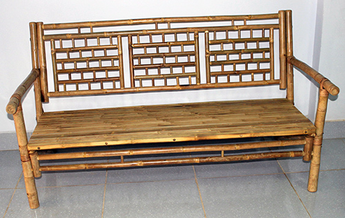 bamboo bench
