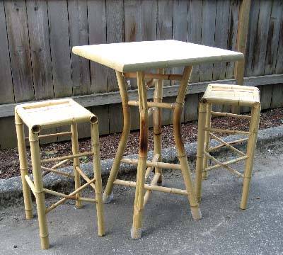 Bamboo Pub Bistro Table